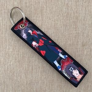 NEW Naruto Itachi Uchiha Jet Tag Keychain